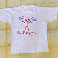 See Dick Pump Vintage Tee Size: L