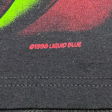1998 Liquid Blue AOP Skull Shirt NWT Size: XL