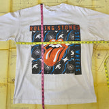 Vintage 1989 Rolling Stones Steel Wheels Tour Tee Size: XL