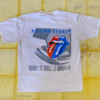 Vintage 1989 Rolling Stones Steel Wheels Tour Tee Size: XL