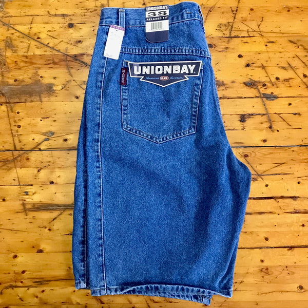 90's Union Bay Men's Relaxed Fit Denim Shorts