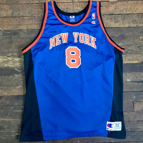 Champion NY Knicks Latrell Sprewell #8 NBA Jersey