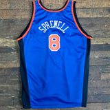 Champion NY Knicks Latrell Sprewell #8 NBA Jersey