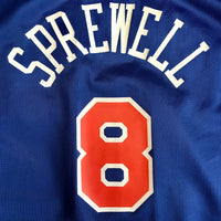 Champion NY Knicks Latrell Sprewell #8 NBA Jersey