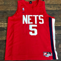 NIKE NJ Nets Jason Kidd #5 NBA Jersey