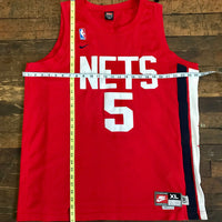 NIKE NJ Nets Jason Kidd #5 NBA Jersey