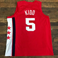 NIKE NJ Nets Jason Kidd #5 NBA Jersey