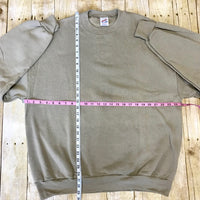Jerzees Olive Blank Crewneck (Deadstock)