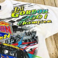 2001 Jeff Gordon NASCAR AOP Tee Size: XL