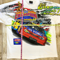 2001 Jeff Gordon NASCAR AOP Tee Size: XL
