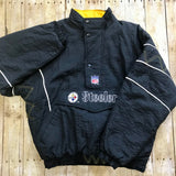 STARTER Pro Line Pittsburgh Steelers Puff Jacket