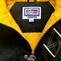 STARTER Pro Line Pittsburgh Steelers Puff Jacket