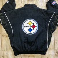 STARTER Pro Line Pittsburgh Steelers Puff Jacket