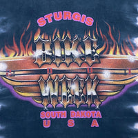 2001 Sturgis Bike Week Tie Dye Tee Size: L