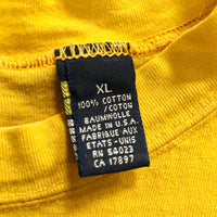 GAP Navy & White Striped Yellow Tee