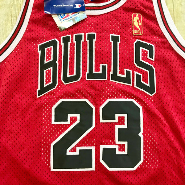 Basketball Champion Chicago Bulls Michael Jordan NBA Jersey Sz 44