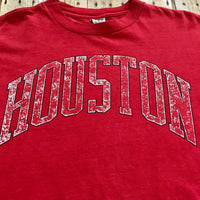 Houston Spell Out Vintage Tee