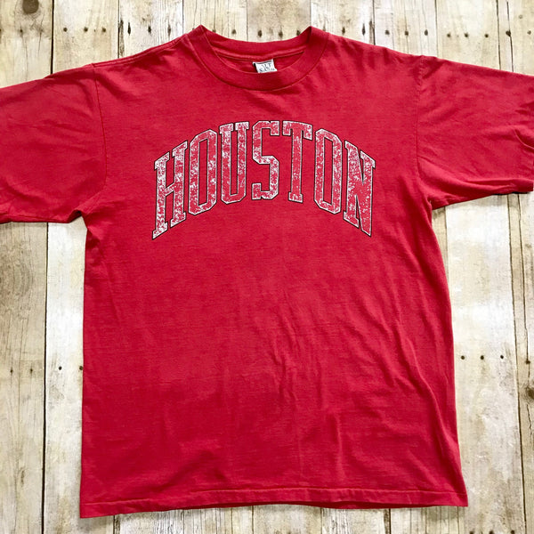 Houston Spell Out Vintage Tee