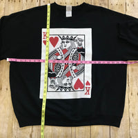 Suicidal King of Hearts Crewneck