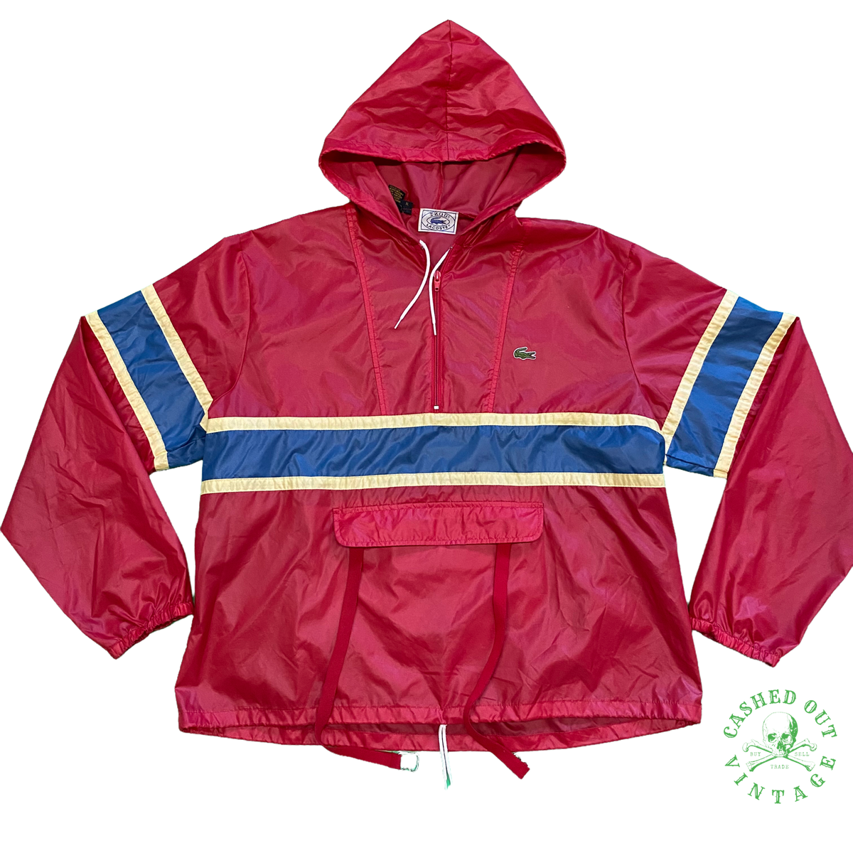 Izod pullover windbreaker best sale