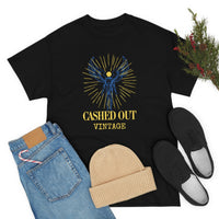 Cashed Out Vintage Smiley Logo Tee