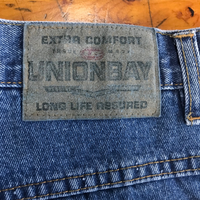 90's Union Bay Men's Relaxed Fit Denim Shorts